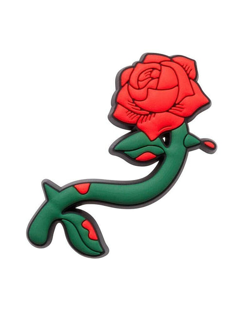 Load image into Gallery viewer, Crocs Jibbitz Rose Flower Shoe Charms Small
