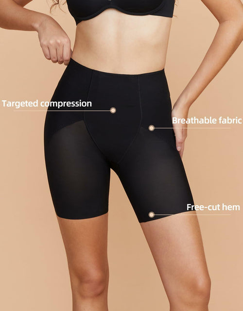 Load image into Gallery viewer, Zoe Jacobs Butt Lifting Shapewear Shorts Tummy Control Black XL
