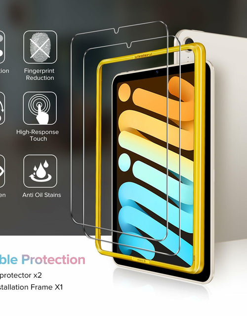 Load image into Gallery viewer, ivoler 2 Pack Tempered Glass Screen Protector for iPad Pro 11 Inch 5th Gen 2024
