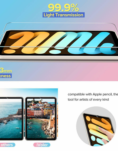 Load image into Gallery viewer, ivoler 2 Pack Tempered Glass Screen Protector for iPad Pro 11 Inch 5th Gen 2024
