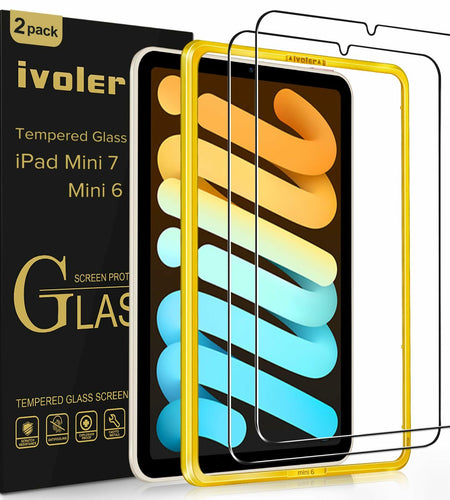 ivoler 2 Pack Tempered Glass Screen Protector for iPad Pro 11 Inch 5th Gen 2024