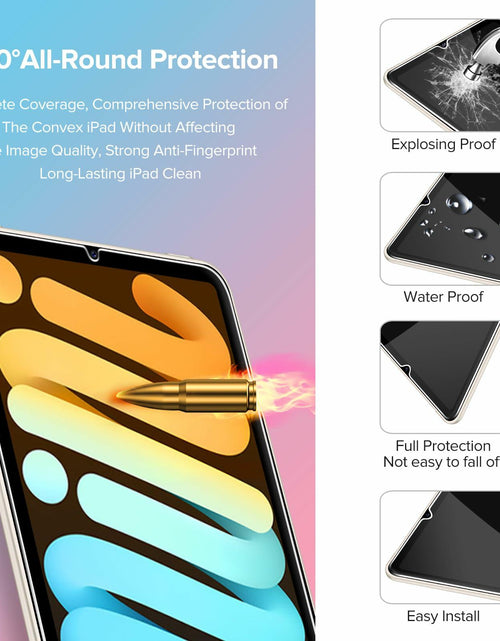 Load image into Gallery viewer, ivoler 2 Pack Tempered Glass Screen Protector for iPad Pro 11 Inch 5th Gen 2024
