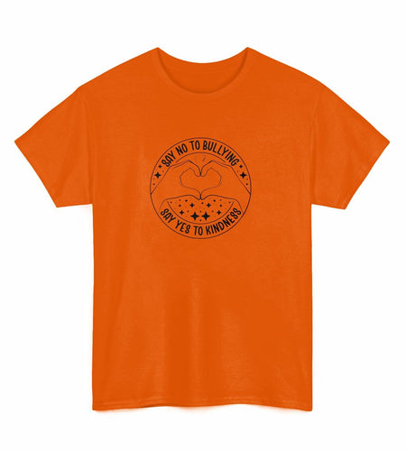 Unity Day Youth Heart Be Kind Shirt, Orange- Size 5T