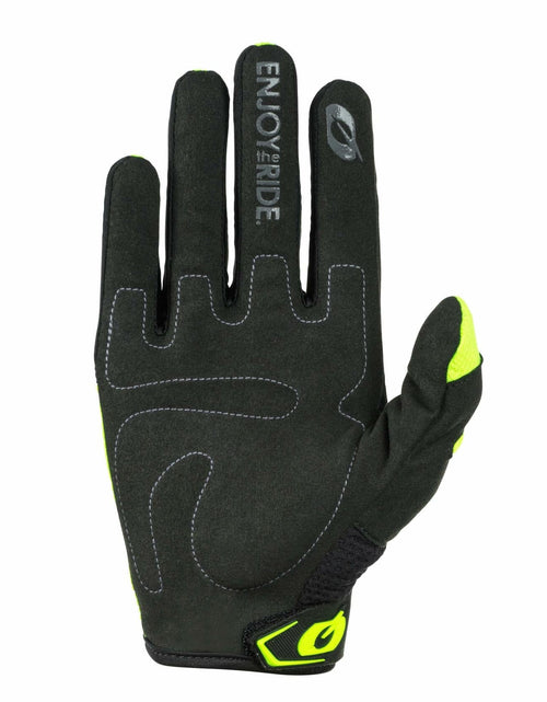 Load image into Gallery viewer, O'NEAL Element Boys Racewear Gloves Black Neon Size 5
