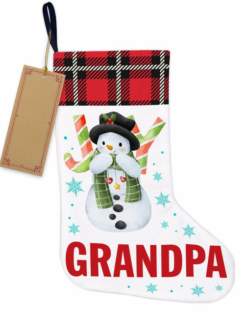 Load image into Gallery viewer, TSUYAWU Grandpa Christmas Stocking Xmas Decoration 18x12 Inch Fireplace
