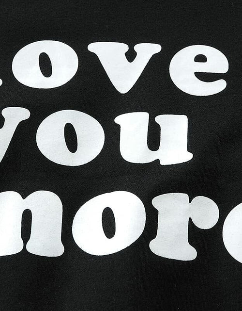 Load image into Gallery viewer, EULLA Toddler Boys Valentines Day Love You More Sweatshirt Size 2T
