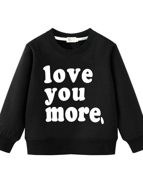 Load image into Gallery viewer, EULLA Toddler Boys Valentines Day Love You More Sweatshirt Size 2T
