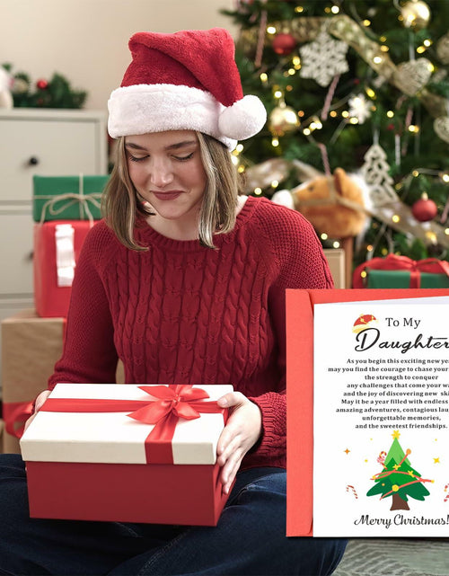 Load image into Gallery viewer, TI-EDC Sentimental Christmas Cards for Daughter - Merry Xmas Gifts
