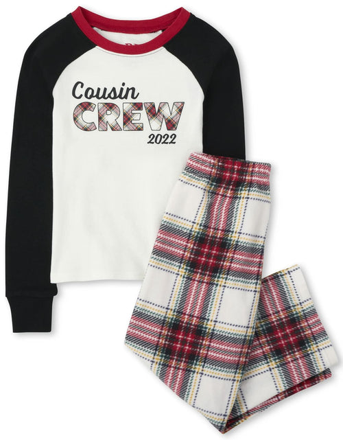Load image into Gallery viewer, The Children’s Place Family Matching Christmas Holiday Fleece Pajamas XXL
