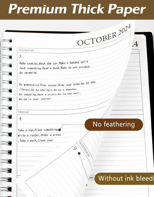 Load image into Gallery viewer, Weekly Planner 2024-2025 5.7x8.3in Academic Monthly Organizer Calendar
