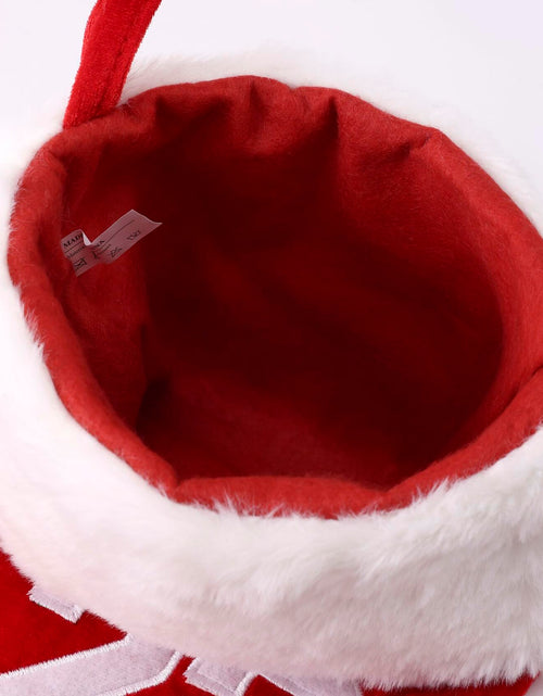 Load image into Gallery viewer, BELISHMIE 20-Inch Red Christmas Stocking Gold Embroidered Number 23
