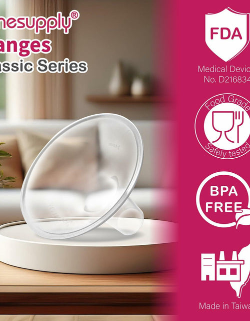 Load image into Gallery viewer, Nenesupply 17mm Flange Compatible with Medela Breast Pump Parts Replacement
