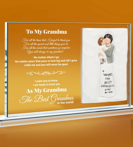 Mom Gifts from Daughter Crystal Keepsake Plaque Unique Mothers Day Gift