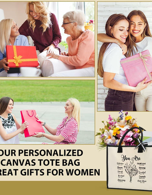 Load image into Gallery viewer, XFW Christian Tote Bag Religious Thanksgiving Gift for Women Colleague Friends
