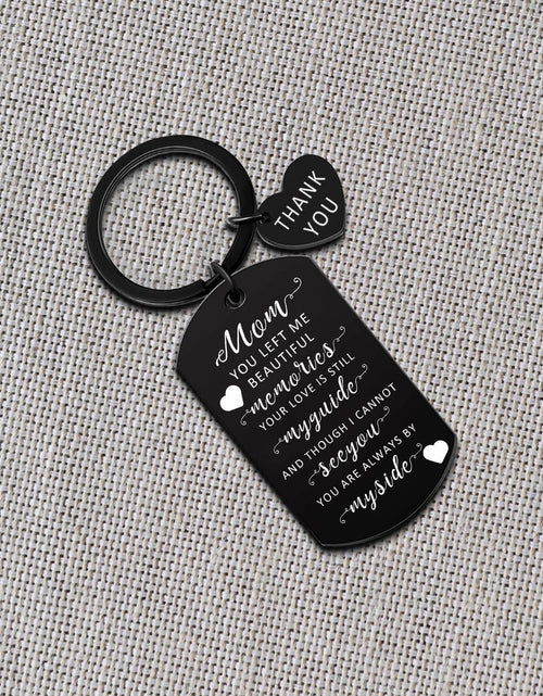 Load image into Gallery viewer, Potok Sympathy Gifts Keychain Loss of Mom Memorial Gift Eternal Love
