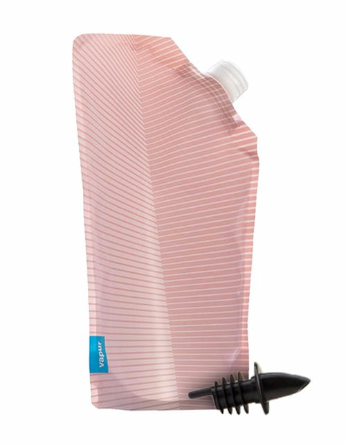 Load image into Gallery viewer, Vapur Collapsible Portable Wine Carrier with Pour Spout 25oz Rose

