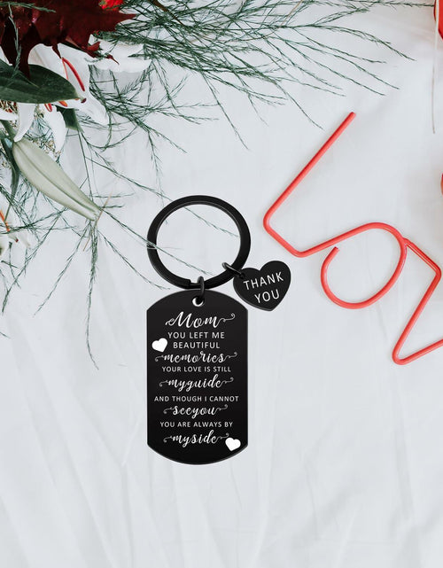 Load image into Gallery viewer, Potok Sympathy Gifts Keychain Loss of Mom Memorial Gift Eternal Love
