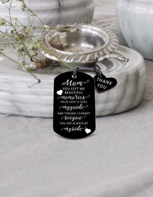 Load image into Gallery viewer, Potok Sympathy Gifts Keychain Loss of Mom Memorial Gift Eternal Love
