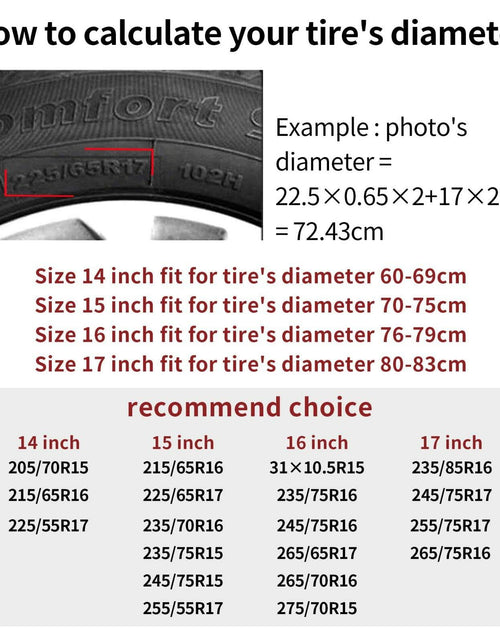 Load image into Gallery viewer, America Eagle Tire Cover Weatherproof Dustproof Universal Fit 17 Inch
