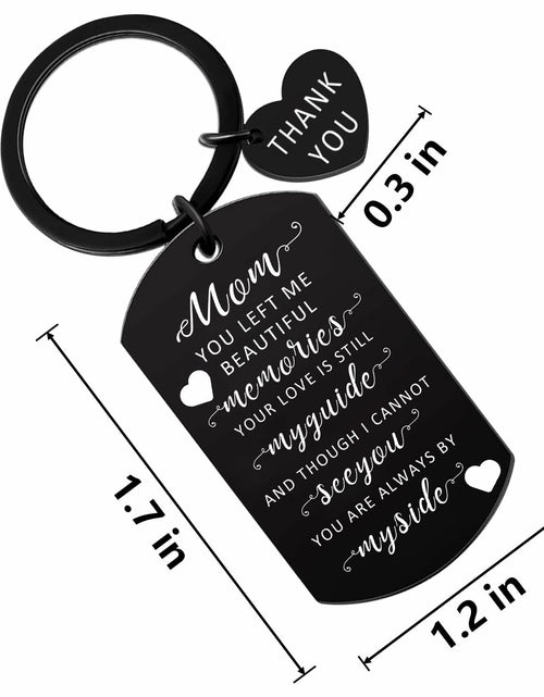 Load image into Gallery viewer, Potok Sympathy Gifts Keychain Loss of Mom Memorial Gift Eternal Love
