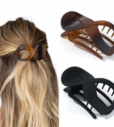 Yanibest 2pcs 3.3in French Concord Hair Clips for Thick Hair Women Girls