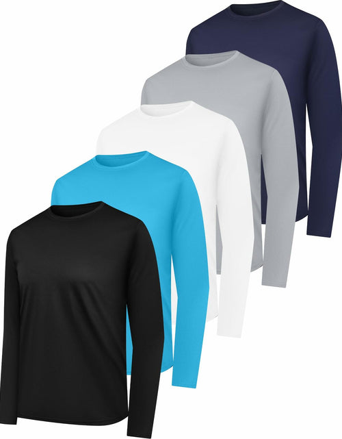Load image into Gallery viewer, HovSiyla Men's Long Sleeve Moisture Wicking Running Shirt XL
