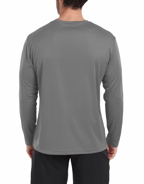 Load image into Gallery viewer, HovSiyla Men's Long Sleeve Moisture Wicking Running Shirt XL
