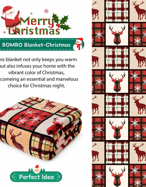 Load image into Gallery viewer, ROMROL Mom Blanket Super Soft Flannel Throw 50x60 Purple Cozy Gift
