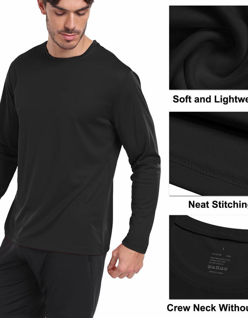 Load image into Gallery viewer, HovSiyla Men's Long Sleeve Moisture Wicking Running Shirt XL
