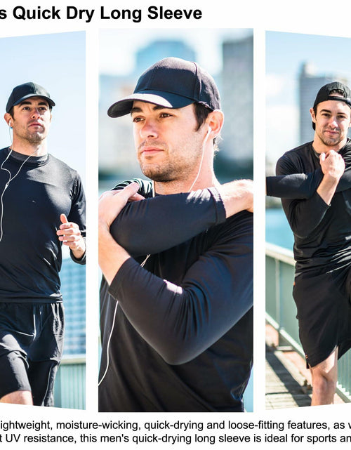 Load image into Gallery viewer, HovSiyla Men's Long Sleeve Moisture Wicking Running Shirt XL
