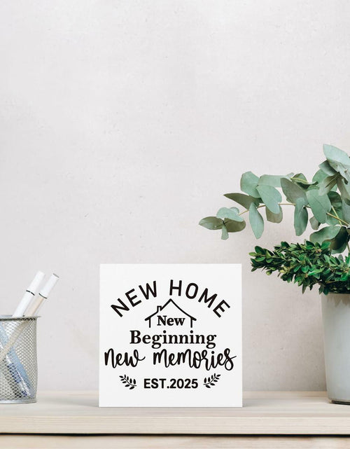 Load image into Gallery viewer, House Warming Gifts Home Sweet Home Sign New Home Decor 5x5 Inch
