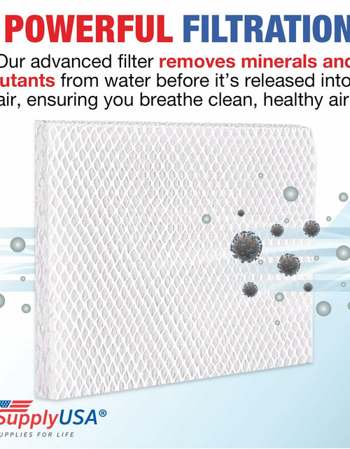Load image into Gallery viewer, LifeSupplyUSA Humidifier Filter Replacement Pad Compatible Honeywell HAC-801
