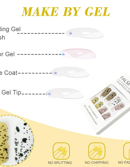 Load image into Gallery viewer, 24Pcs Easter Acrylic Press On Nails Medium Daisy Floral Square False Nails
