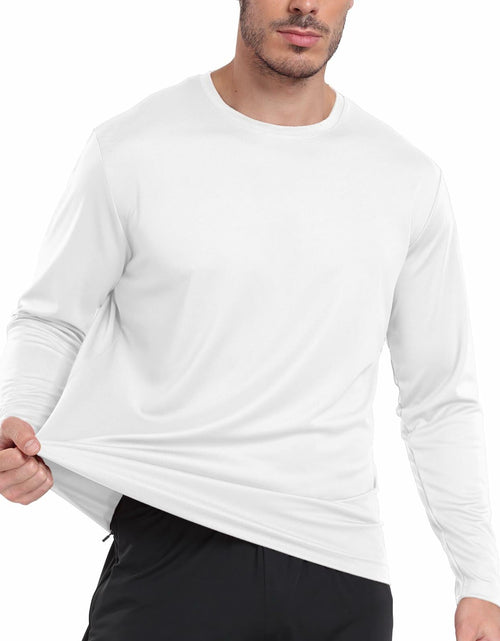 Load image into Gallery viewer, HovSiyla Men's Long Sleeve Moisture Wicking Running Shirt XL
