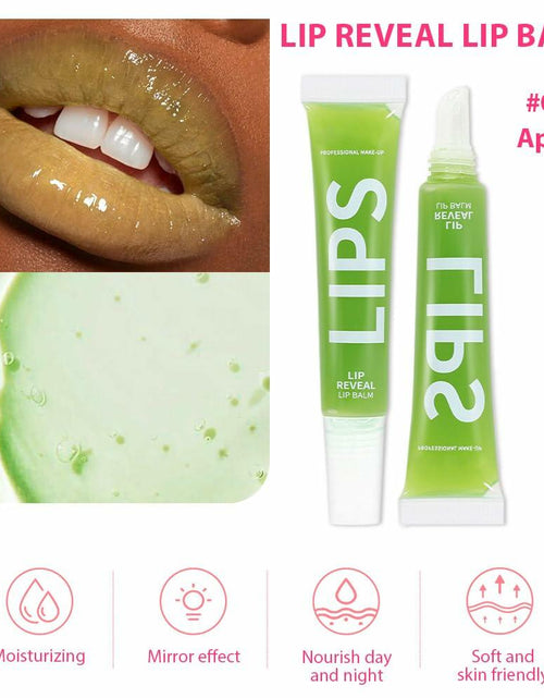 Load image into Gallery viewer, Mirror Fruit Lip Oil Hydrating Gloss Balm 08#Apple Natural Moisturizing
