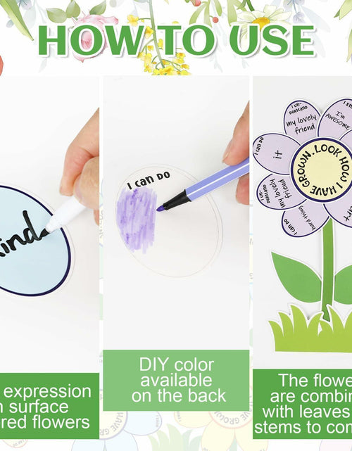 Load image into Gallery viewer, 182PCS Spring Bulletin Board Decorations Set Flowers Floral Classroom Decor
