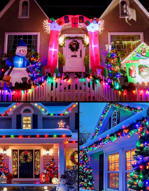 Load image into Gallery viewer, Brightown 2 Pack C9 Christmas Lights 200 LED 162FT Multicolor Timer 8 Modes

