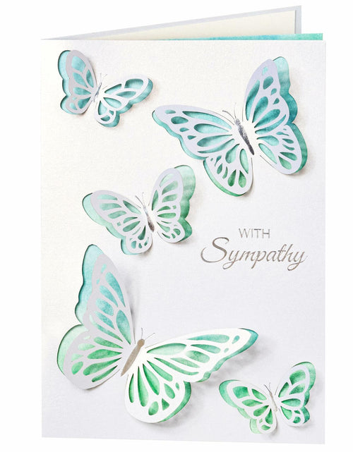 Load image into Gallery viewer, Crisky 25 Pack Religious Sympathy Cards White Flower Scripture 4 Assortments
