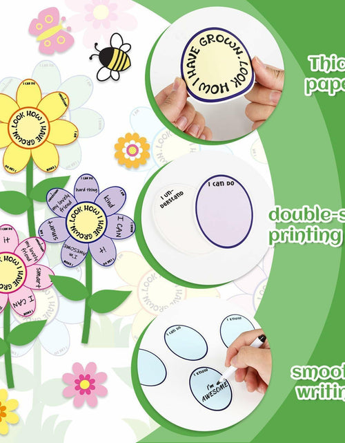 Load image into Gallery viewer, 182PCS Spring Bulletin Board Decorations Set Flowers Floral Classroom Decor
