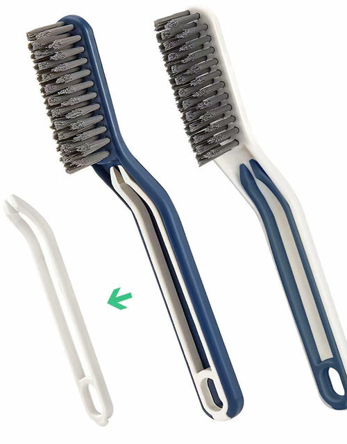 Load image into Gallery viewer, 2PCS Window Groove Cleaning Brush V Shape Multifunctional White
