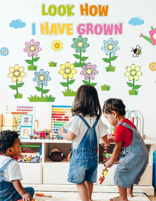 Load image into Gallery viewer, 182PCS Spring Bulletin Board Decorations Set Flowers Floral Classroom Decor
