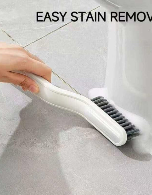Load image into Gallery viewer, 2PCS Window Groove Cleaning Brush V Shape Multifunctional White

