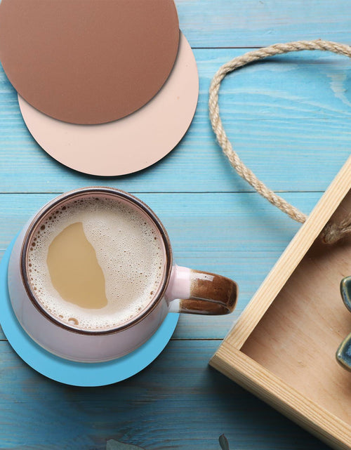 Load image into Gallery viewer, Queekay Wooden Drink Coasters Set of 8 with Holder 4in Grey Marble
