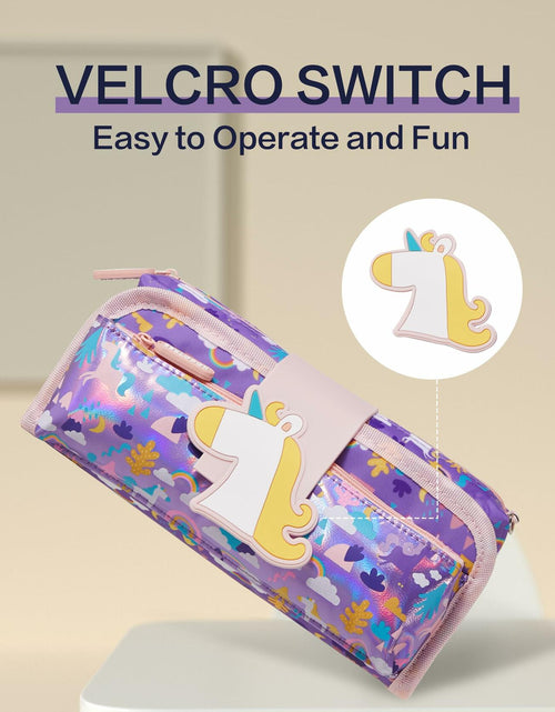 Load image into Gallery viewer, NPNGMYR Large Capacity Pencil Case Multi-Slot Organizer Bag for Girls Teens
