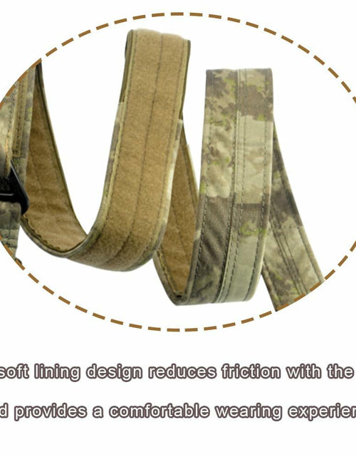 Load image into Gallery viewer, Tactical Belt Men Adjustable Loop Inner Duty Waist Gear Purple Camo
