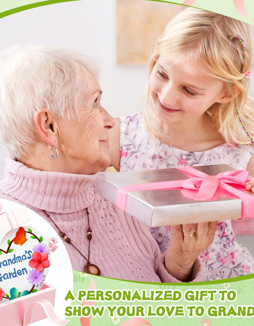 Load image into Gallery viewer, Juexica Grandma's Garden Stepping Stone DIY Paint Kit 10.4 Inch
