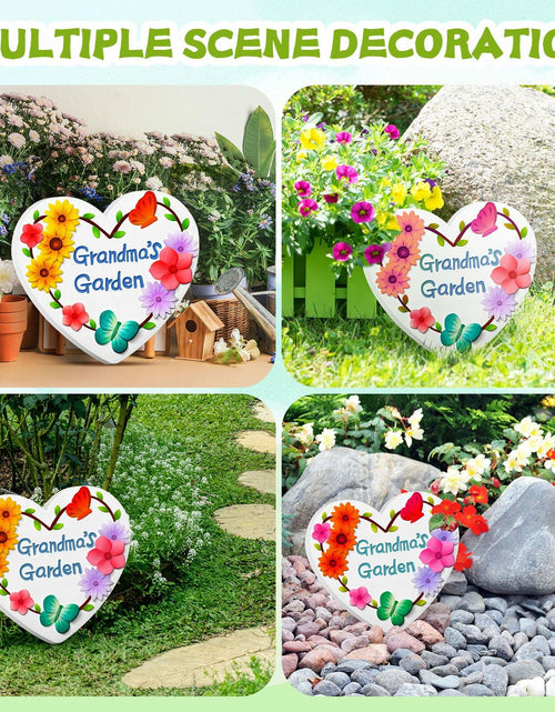 Load image into Gallery viewer, Juexica Grandma's Garden Stepping Stone DIY Paint Kit 10.4 Inch

