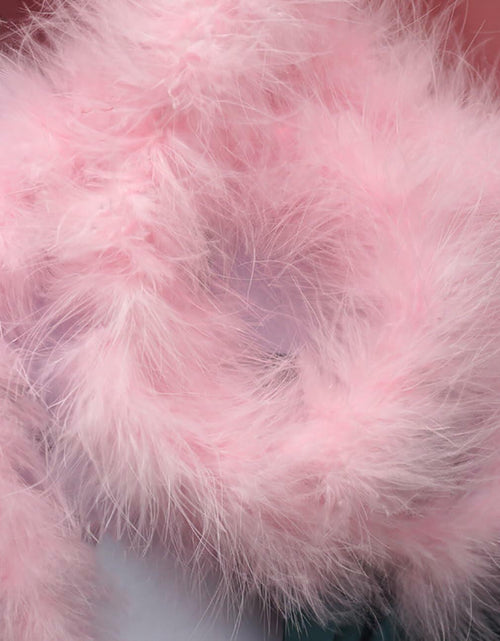 Load image into Gallery viewer, Fluffy Feather Boas with Body Face Glitter Gel Pink Party Favors Decor
