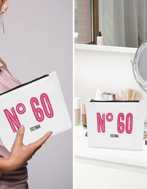 Load image into Gallery viewer, Sldpngo 40th Birthday Makeup Bag Cosmetic Pouch for Women
