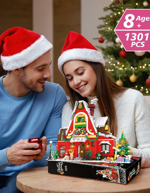 Load image into Gallery viewer, Chodia Gingerbread House Building Block Set Xmas Ornaments 1301 PCS
